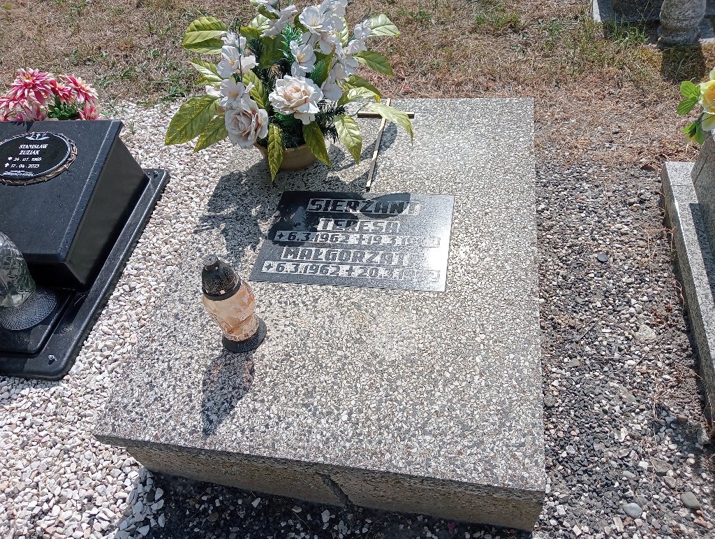 Grób Małgorzata Sierżant