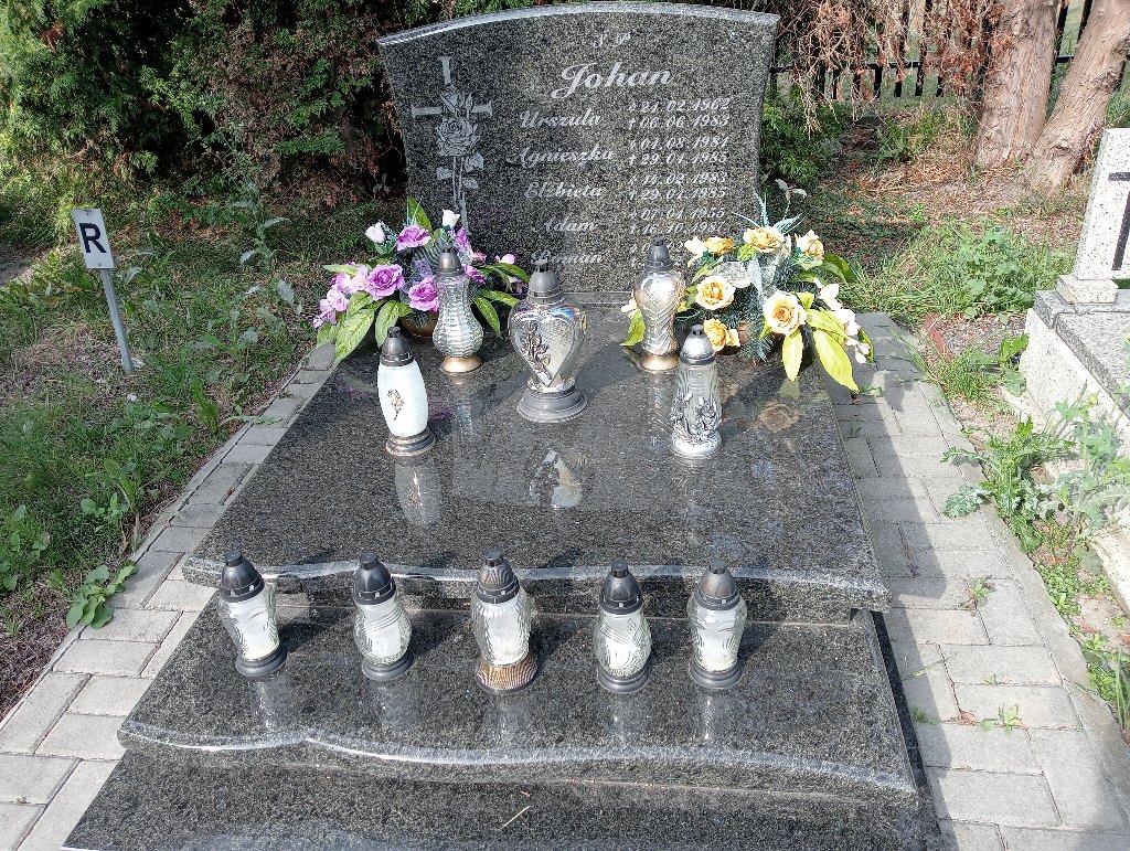Grób Agnieszka Johan